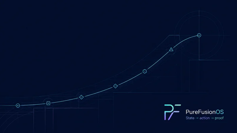 PureFusionOS Operating Path wallpaper