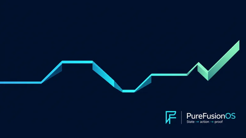 PureFusionOS Verified Line wallpaper