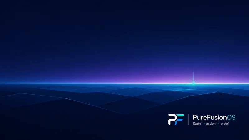 PureFusionOS Proof Horizon wallpaper