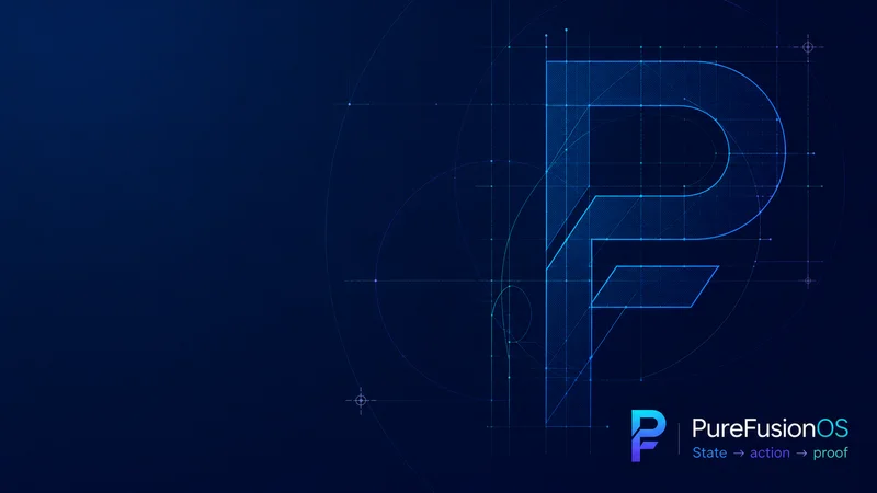 PureFusionOS Core Blueprint wallpaper